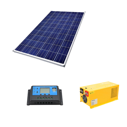 KIT 2 PANELES SOLARES 270W